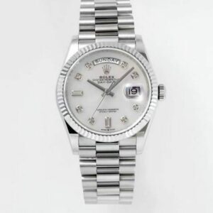 Rolex Day-Date 36 128236 Stainless Steel Super Clone Replica